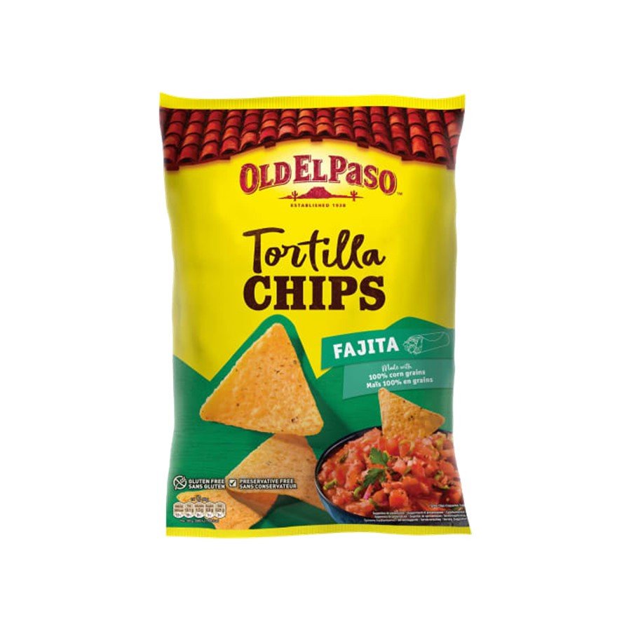Aperitivo Tortilhas Chips Fatijas Old El Paso 185 G