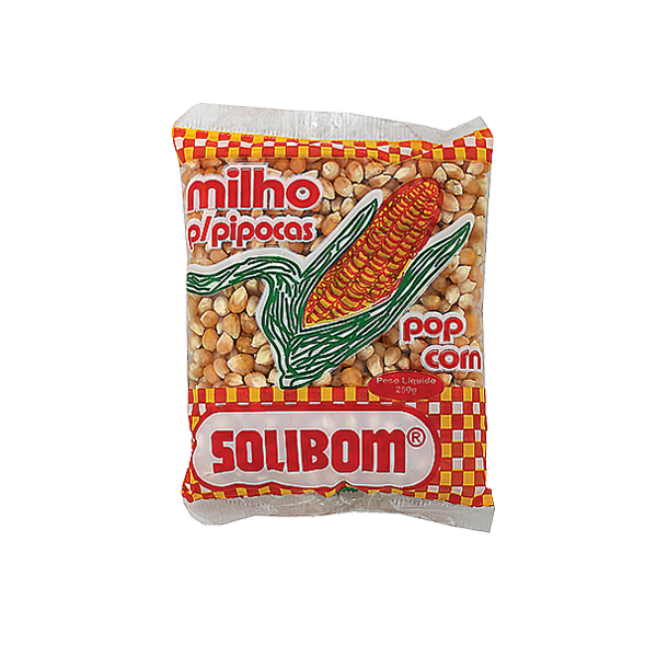 Milho para Pipocas Solibom 250 G