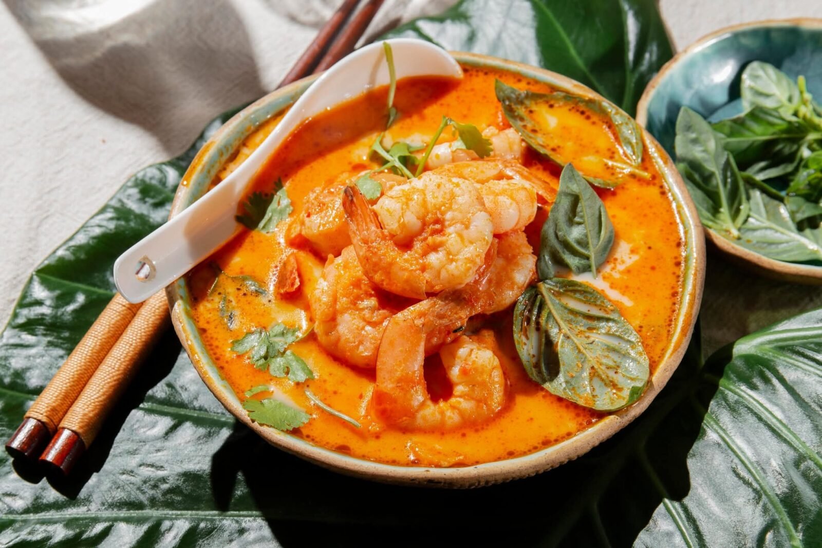 Camarão Tikka Masala - para 2 Pessoas