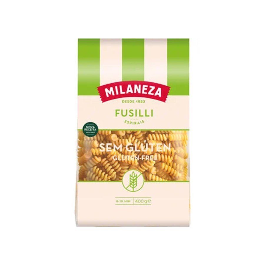 Massa Milaneza Espirais Sem Gluten 400 G