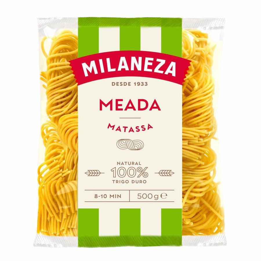 Massa Meada Fina Milaneza 500 G