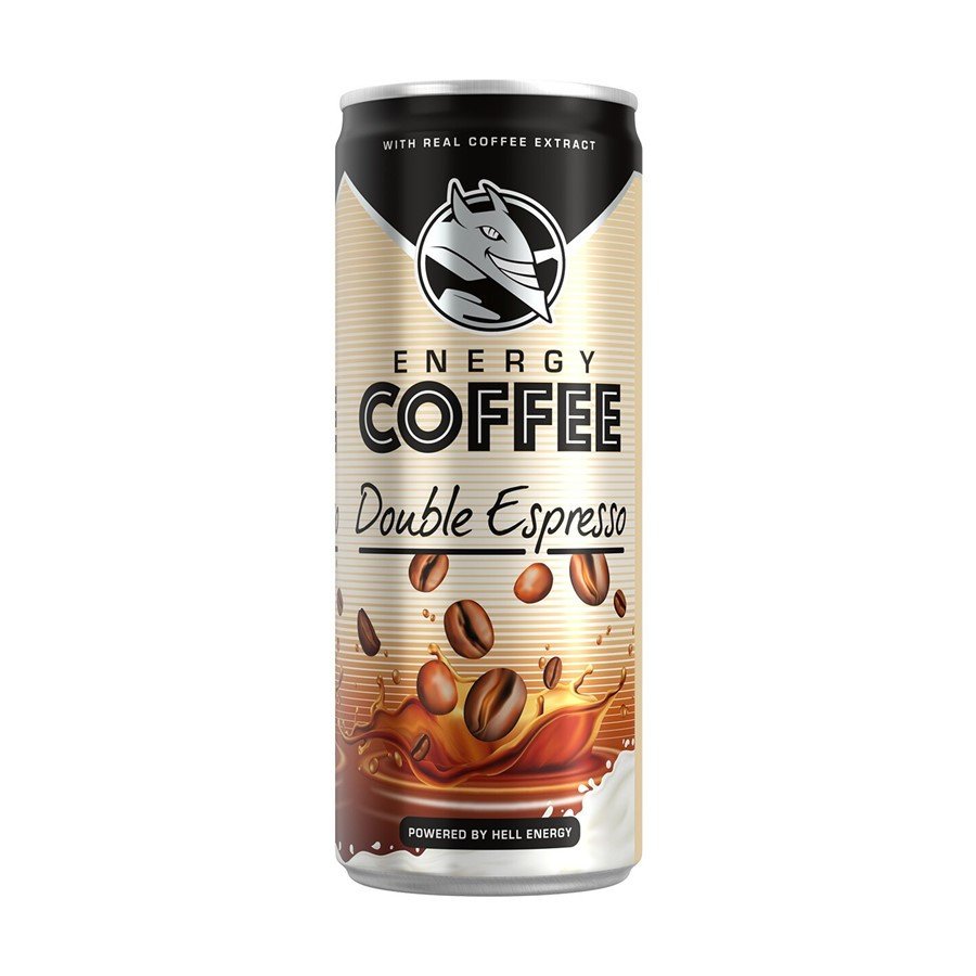Bebida de Café Hell Double EspressoLata 25 Cl