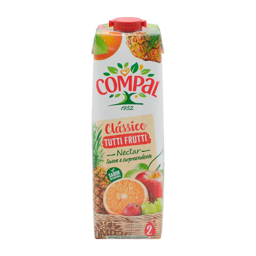 Néctar Compal Clássico Tutti Frutti  1 Lt TetraPack