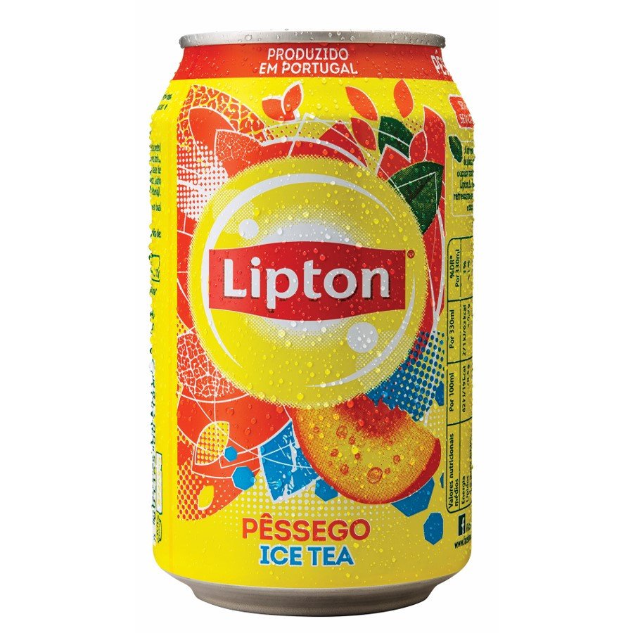 Ice Tea Lipton Pêssego Lata 33 C