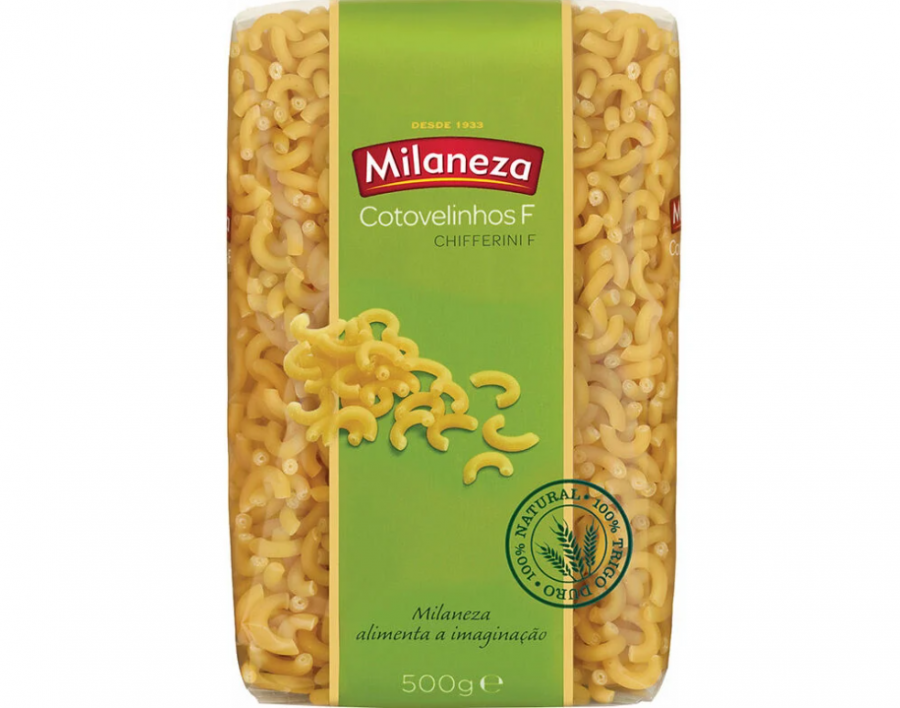 Massa Cotovelinhos Finos Milaneza 500 G