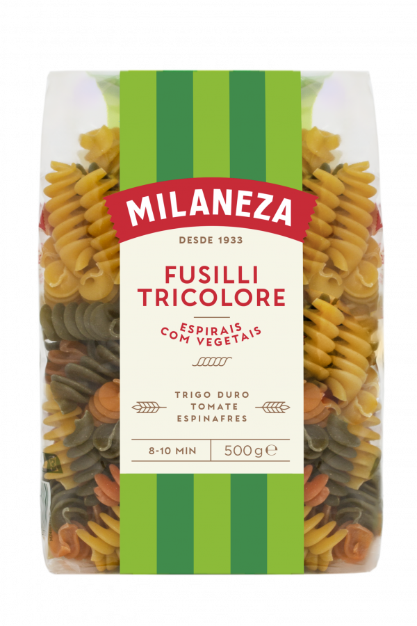 Massa Fusilli Tricolor Milaneza 500 G