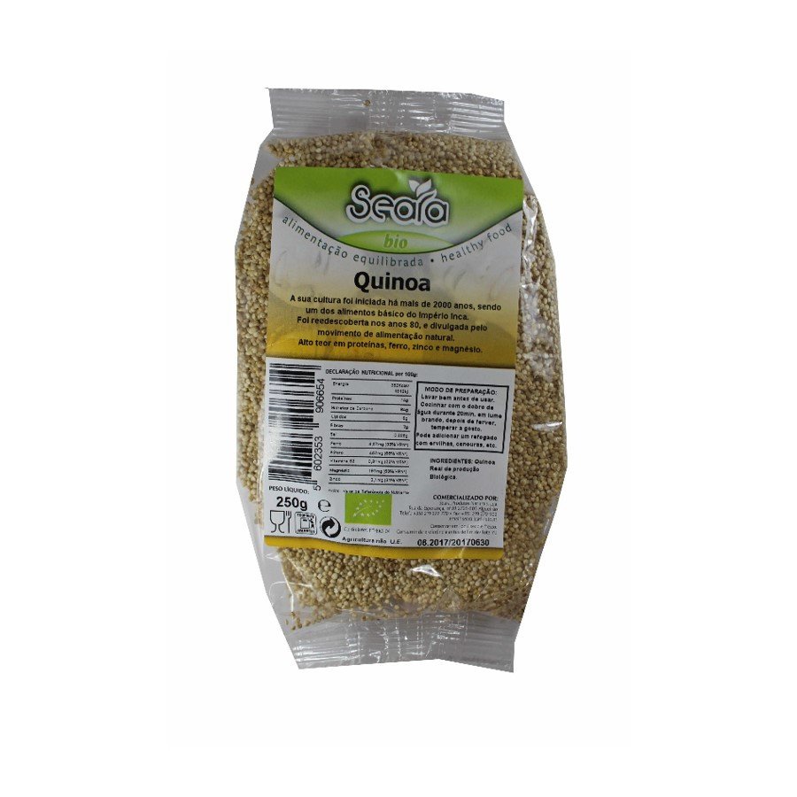 d2581cec4d59f540f63245e92aa7251b.jpg Quinoa Real Seara Bio 250 G