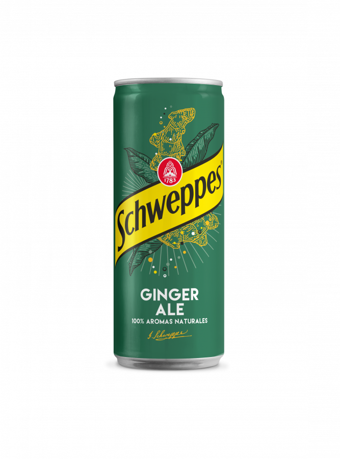Ginger Ale Schweppes Lata 33 Cl