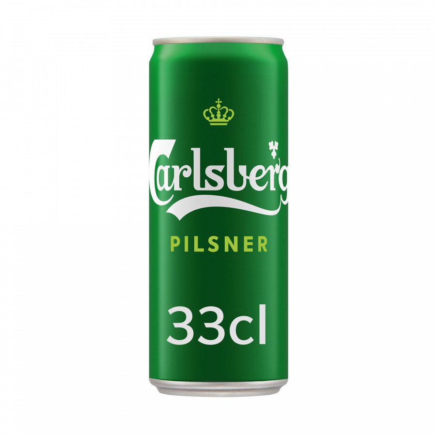 Cerveja com Álcool Carlsberg Lata 33 Cl