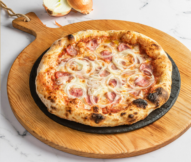 Pizza Artesanal - Calabresa com Cebola - para 1 pessoa