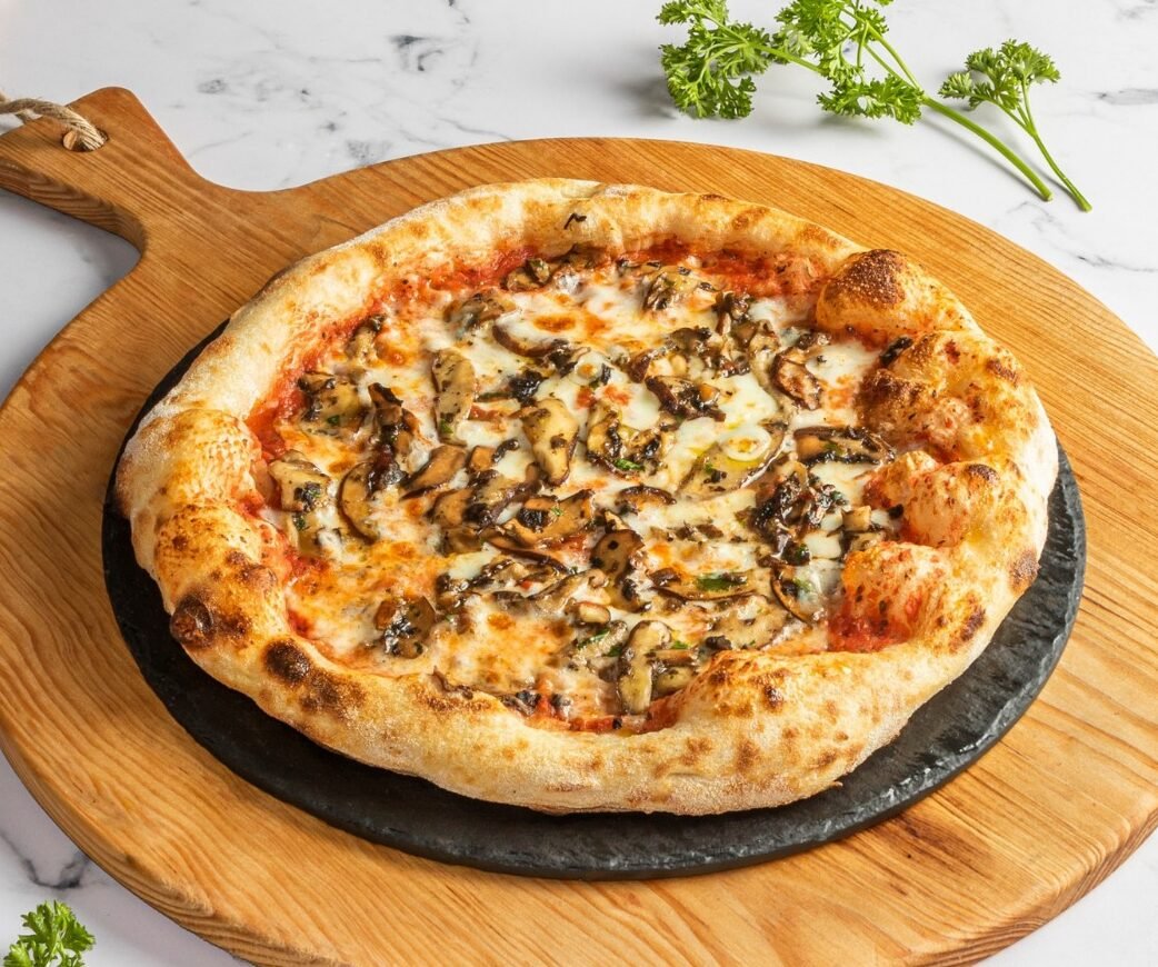 Pizza Artesanal - Cogumelos Trufados - para 1 pessoa