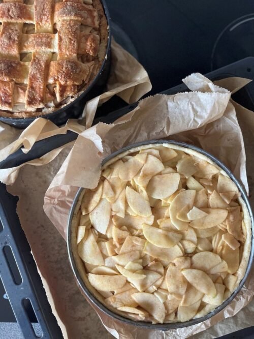 Tarte Maça Tarte de Maçã - Artesanal - Bakes & Blends